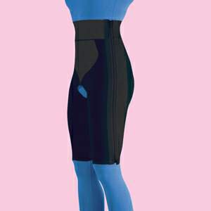 Picture of Compression Garment Above the Knee Black SmallF020163