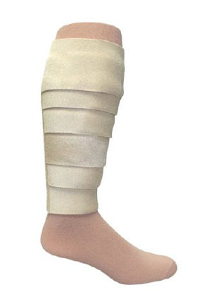 Picture of Compression Wrap with Liner JOBST® FarrowWrap® Basic Leg Medium Tan Open ToeFWBA-O-LRT3
