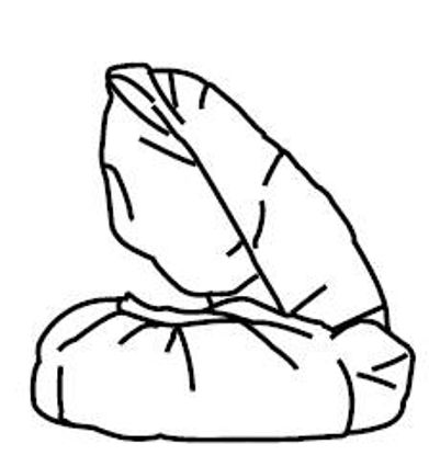 Picture of Shoe Cover DuPont™ Tyvek® Large Shoe High Nonskid Sole White NonSterile35 60420L