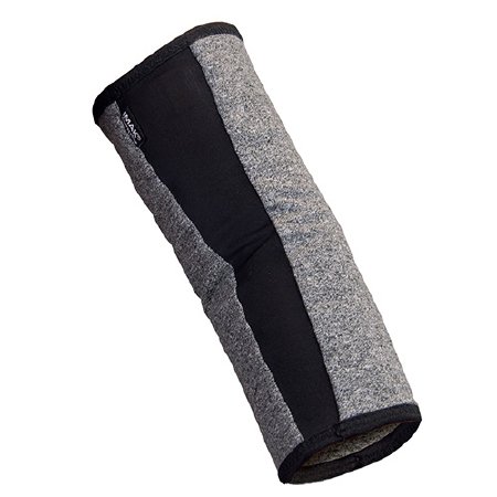 Picture of ELBOW SLEEVE, ARTHRITIS IMAK COMPRESSION SOFT BLK/GRY SMA20155