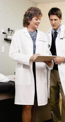 Picture of Lab Coat White Large Knee Length Reusable415-L