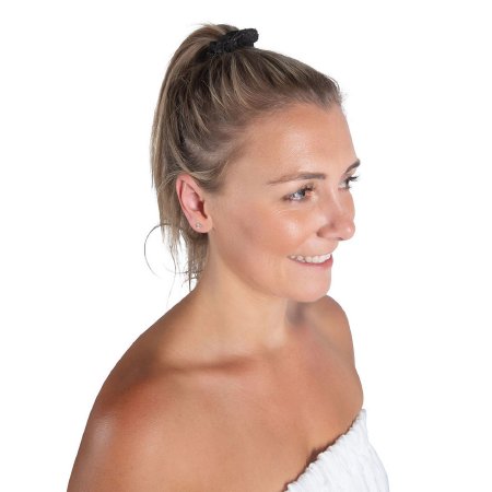 Picture of Hair Scrunchie Black One Size Fits MostSPA-41