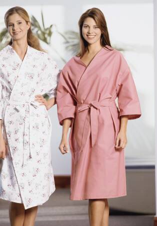 Picture of Patient Robe Female One Size Fits Most Mauve Reusable621-L