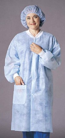 Picture of Lab Coat White Small / Medium Knee Length Disposable226