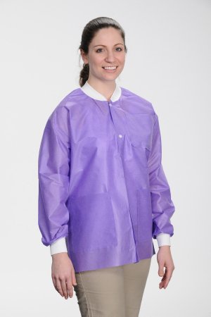 Picture of Lab Jacket ValuMax® Extra-Safe™ Purple X-Small Hip Length Limited Reuse3630PPXS