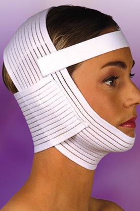 Picture of Facial Band Universal Fabric Champagne / WhiteV-210