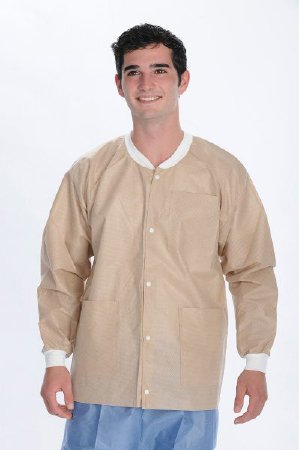Picture of Lab Jacket ValuMax® Extra-Safe™ Tan Medium Hip Length Limited Reuse3630TNM