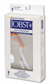 Picture of Anti-embolism Stocking JOBST® Thigh High 2X-Large / Long White Inspection Toe111465