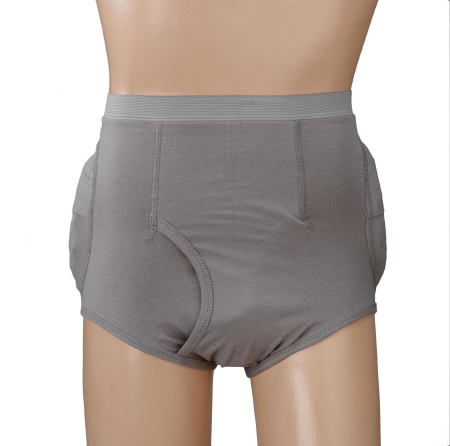 Picture of Hip Protection Brief Community Hipsters® Large Gray Male6031L