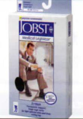 Picture of Compression Stocking JOBST® Knee High X-Large Black Closed Toe115295