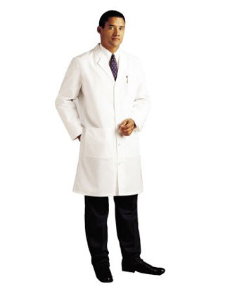 Picture of Lab Coat White Size 44 / Long Knee Length Reusable3145WWY44/L