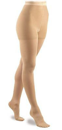 Picture of Compression Pantyhose JOBST® Activa Waist High Small Beige Closed ToeH3701