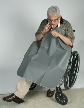 Picture of Smoker's Apron AliMed® Gray910206