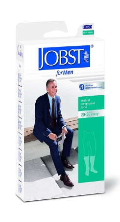 Picture of Compression Socks JOBST® Knee High Small Black Closed Toe113116