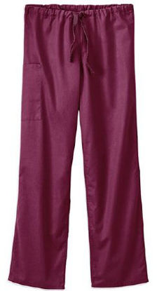 Picture of Scrub Pants Fundamentals X-Small Wine Unisex14920-038-XS