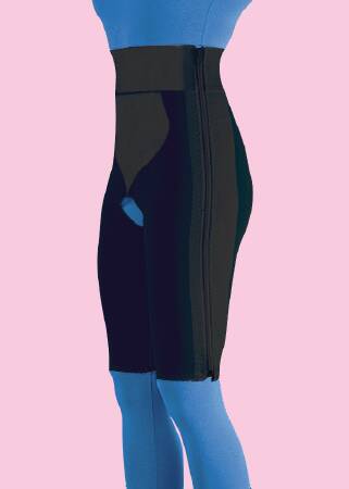 Picture of Compression Garment Above the Knee Black MediumF020184