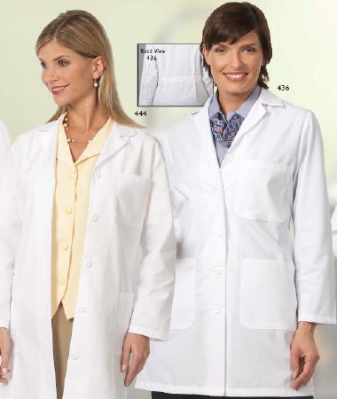 Picture of Lab Jacket White Small Hip Length Reusable436 S