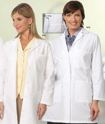 Picture of Lab Jacket White Small Hip Length Reusable436 S