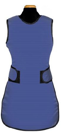 Picture of X-Ray Apron Blue Diamond Print Medium75300M303
