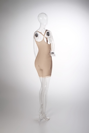 Picture of Compression Garment Mid-Thigh White 2X-Large, Stage 1WM-SZC-MT-2X-W