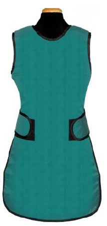 Picture of X-Ray Apron Turquoise Diamond Print Large75300L323