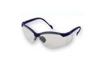 Picture of Safety Glasses ProVision® See-Breez™ Clear Tint Polycarbonate Lens Blue Frame Over Ear One Size Fits Most3560B