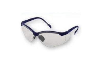 Picture of Safety Glasses ProVision® See-Breez™ Clear Tint Polycarbonate Lens Blue Frame Over Ear One Size Fits Most3560B