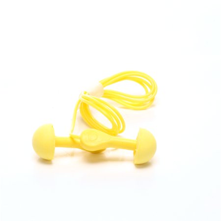 Picture of Ear Plugs 3M™ E-A-R™ EXPRESS™ Pod Plugs™ Corded One Size Fits Most Yellow / Blue311-1115