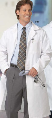 Picture of Lab Coat White Size 42 / X-Long Knee Length Reusable6499-SZ42