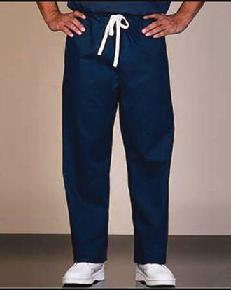 Picture of Scrub Pants Fashion Blend® Reversible Small Navy Blue Unisex895 S
