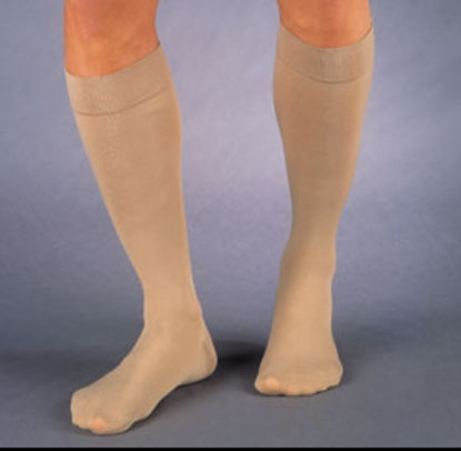 Picture of Compression Socks JOBST® Relief® Thigh High Large Beige Closed Toe65369/BEIGE/LG