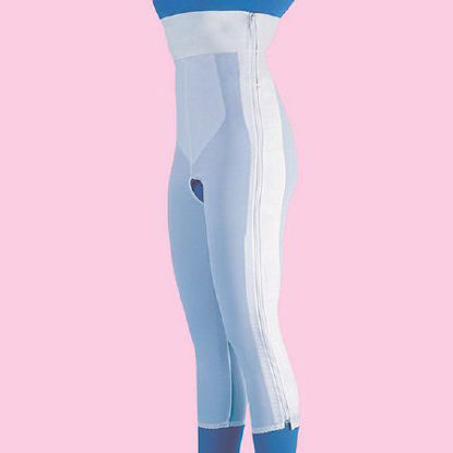 Picture of Compression Girdle Below the Knee / High Waist White LargeF020705