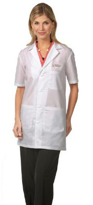 Picture of Lab Coat White Medium Hip Length Reusable3409-M