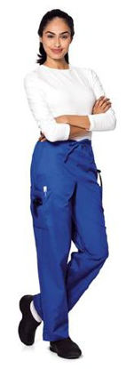 Picture of Scrub Pants Cargo Small Royal Blue Female8512BEPSMALL