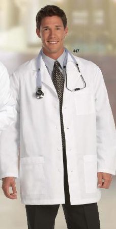 Picture of Lab Jacket White Size 50 Hip Length Reusable447-SZ50