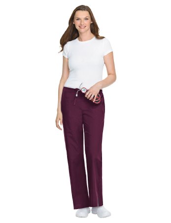 Picture of Scrub Pants Large / Petite Wine Female83222WINELARGEPET