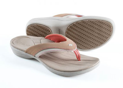 Picture of SANDAL, ORTHOTIC FUSION KHAKI/CORAL WMNS SZ11 (1/PR)8500-3511