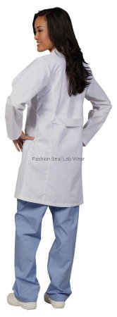 Picture of Lab Coat White X-Large Knee Length Reusable3416-XL