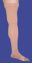 Picture of Compression Stocking JOBST® Relief® Thigh High Medium Beige Open Toe114205