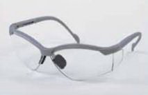 Picture of Safety Glasses ProVision® See-Breez™ Clear Tint Polycarbonate Lens Platinum Frame Over Ear One Size Fits Most3560PL