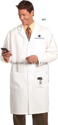 Picture of Lab Coat White Size 32 Knee Length Reusable482-SZ32