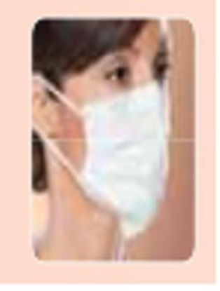 Picture of Procedure Mask Ultra™ Sensitive FogFree™ Anti-fog Strip Pleated Earloops One Size Fits Most White NonSterile ASTM Level 3GCFCXSFSF