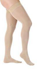 Picture of Compression Stocking JOBST® Opaque Thigh High Medium Black Closed Toe115505