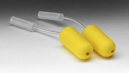 Picture of Test Ear Plugs 3M™ E-A-R™ TaperFit™ Cordless One Size Fits Most Yellow393-2006-50