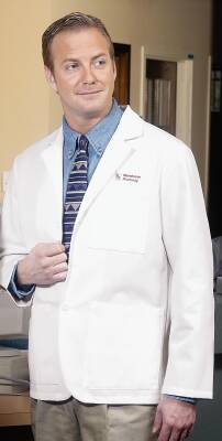 Picture of Lab Jacket White Medium Hip Length Reusable180-M