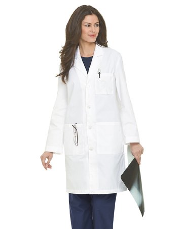 Picture of Lab Coat White X-Large Knee Length Reusable3187WWYXLARGE
