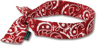 Picture of Cooling Bandana Chill-Its® Red Western One Size Fits Most12305
