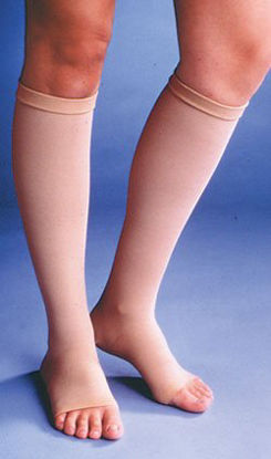 Picture of Compression Stocking Venosan® Thigh High Large Beige Open Toe60914
