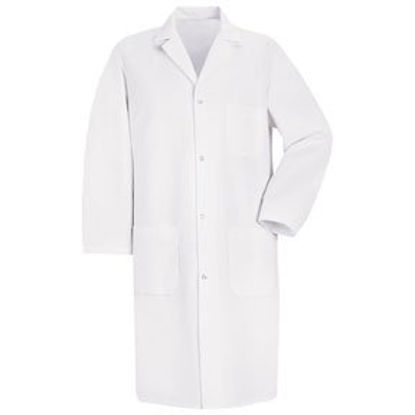Picture of Lab Coat Fisherbrand™ White Medium Knee Length Reusable19166261