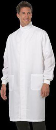 Picture of Lab Coat Ceil Blue Large Knee Length Reusable457 M